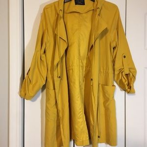 Love Tree Yellow Utility Jacket